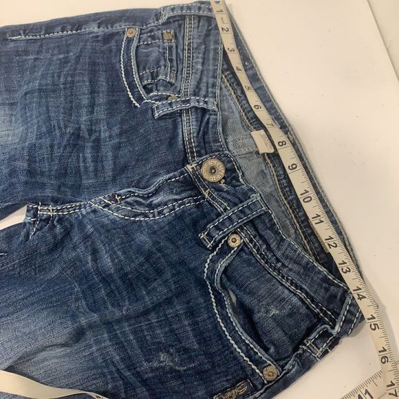 Silver Berkeley Straight Jeans - Picture 6 of 12